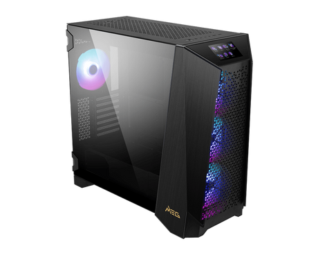 MSI PC Gehäuse Big - Tower MEG PROSPECT 700R, Schwarz
