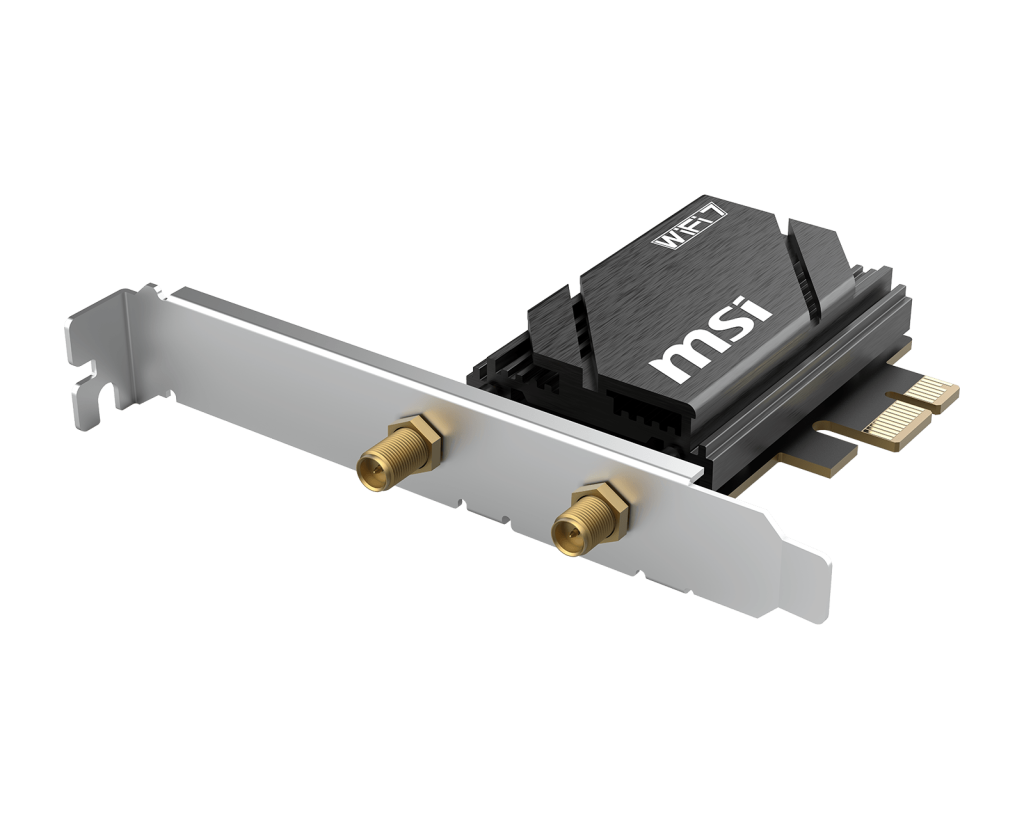 MSI WIFI 7 Wirless PCIe Card Herald BE6500