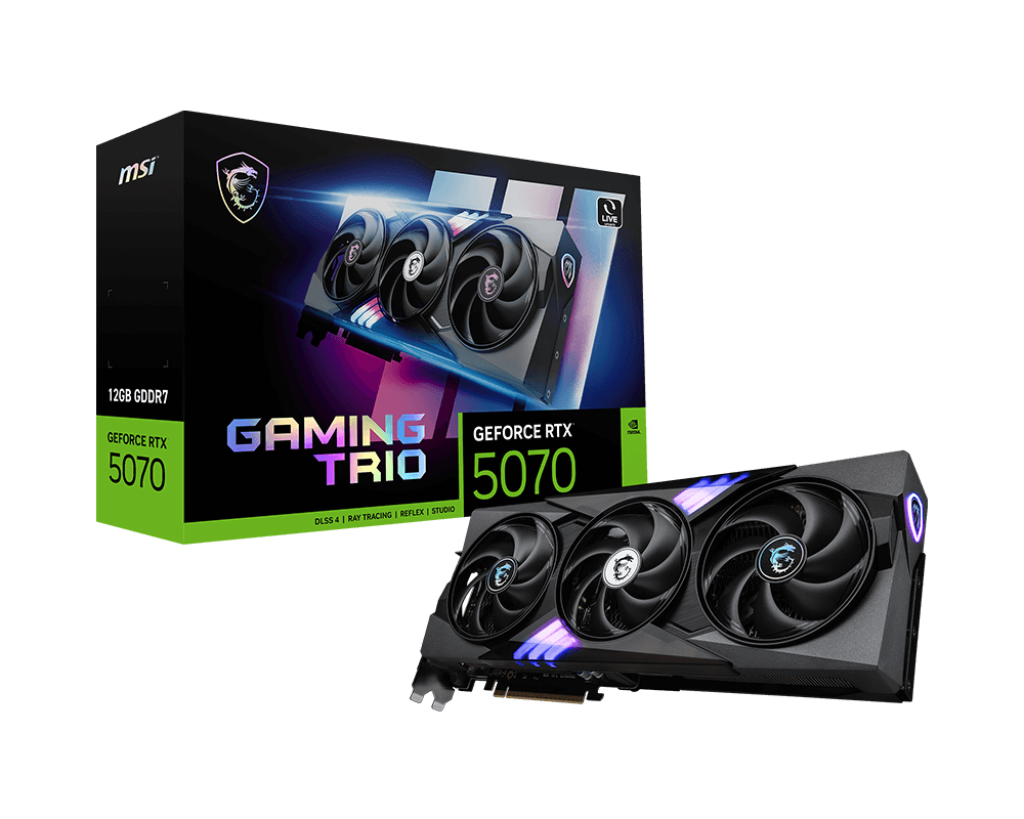 MSI Grafikkarte GeForce RTX 5070 12G GAMING TRIO