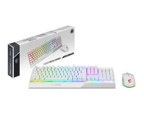 MSI VIGOR GK30 COMBO WHITE FR