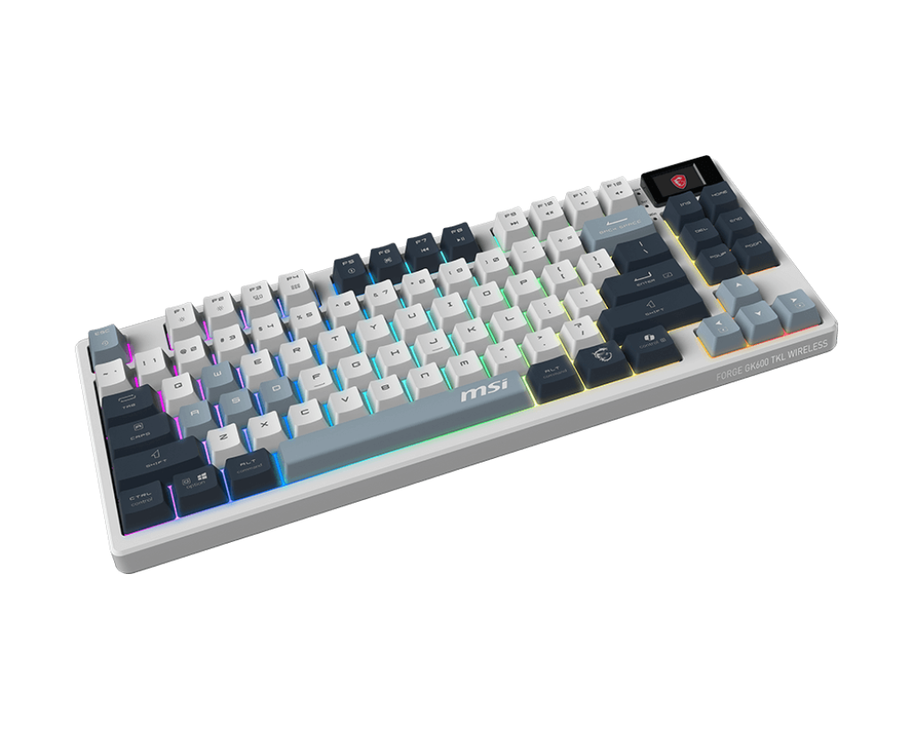 MSI FORGE GK600 TKL W SKY FR