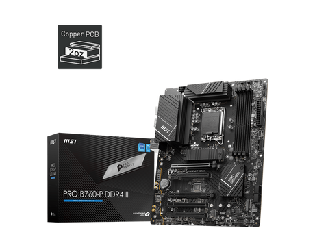 MSI Motherboard PRO B760-P DDR4 II