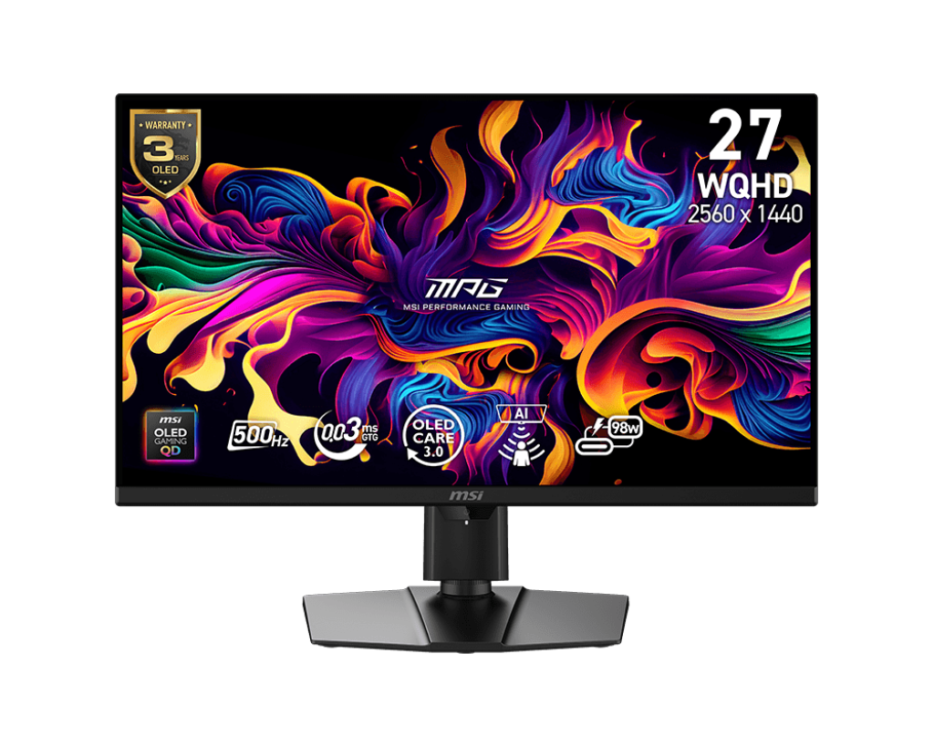 MPG 271QR QD-OLED X50 | MSI Gaming Monitor