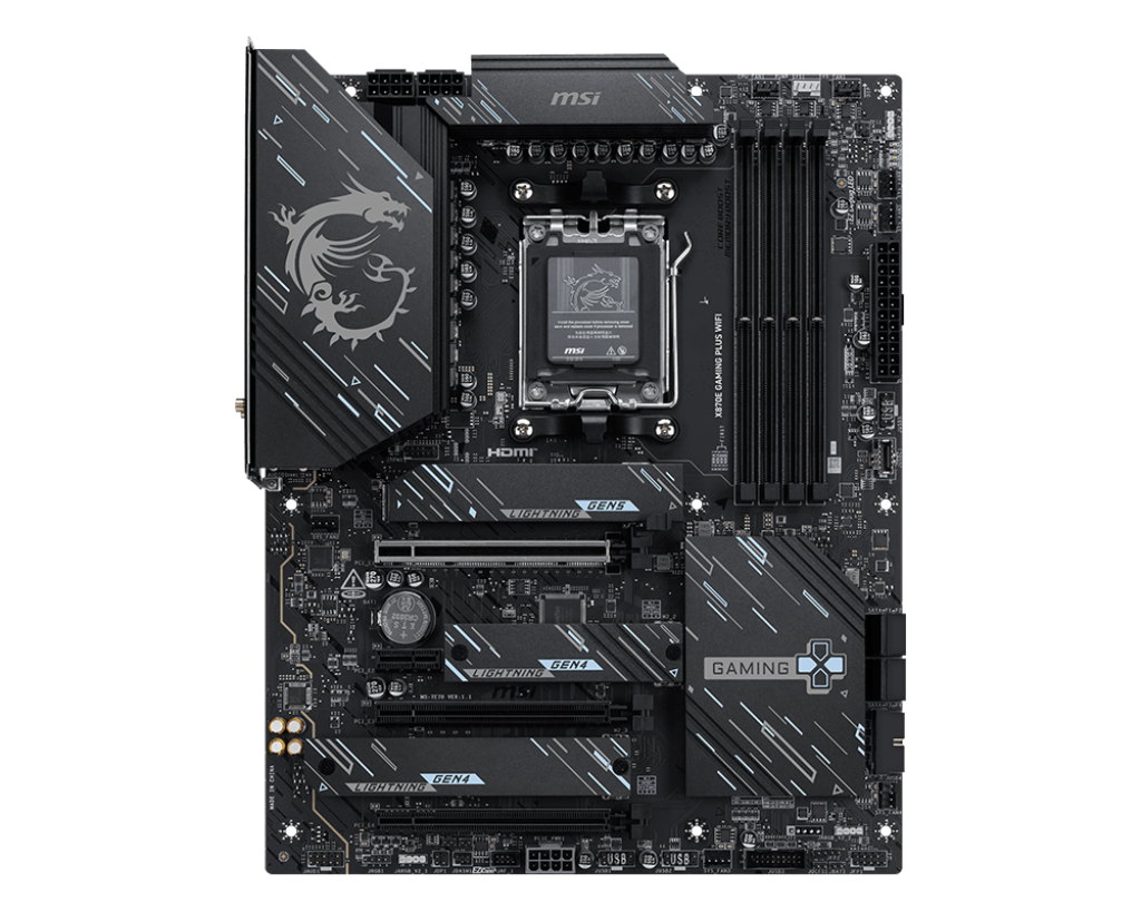 MSI Motherboard X870E GAMING PLUS WIFI