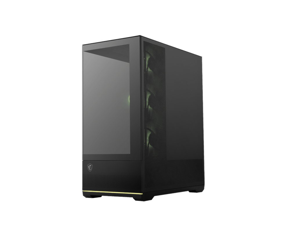 MSI MAG PANO 110R PZ WHITE PC Case | 270° Panoramic View | Mid-Tower