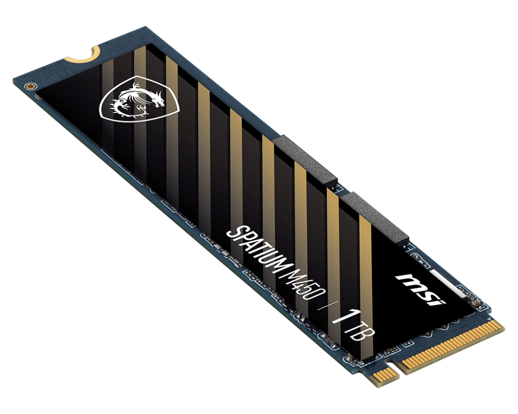 MSI SSD SPATIUM M450 PCIe 4.0 NVMe M.2 1TB - MSI e-Shop | Offiziell von MSI Deutschland