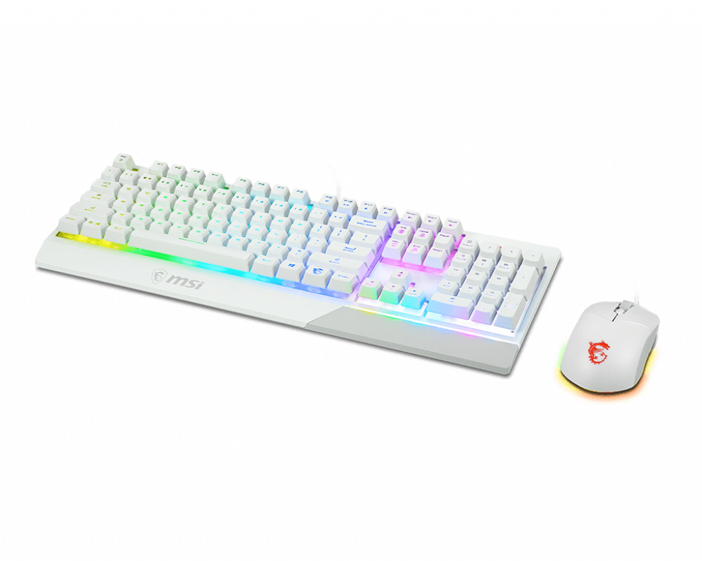 MSI Gaming Tastatur/Maus Combo VIGOR GK30 WHITE DE - MSI e-Shop | Offiziell von MSI Deutschland