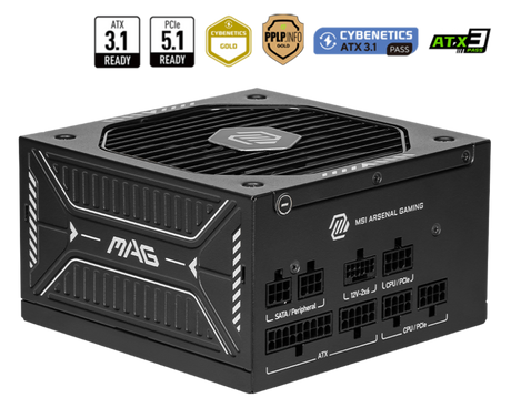 MSI Dektop PC Netzteil MAG A650GLS PCIE5