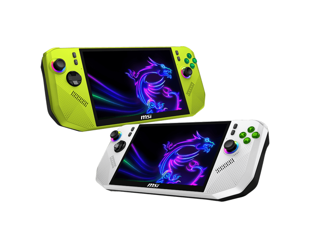 MSI Claw A8 BZ2EM-040FR Neon Green