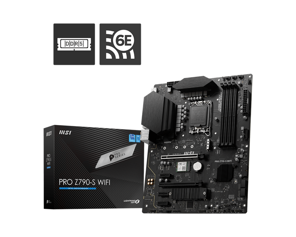MSI Motherboard PRO Z790-S WIFI