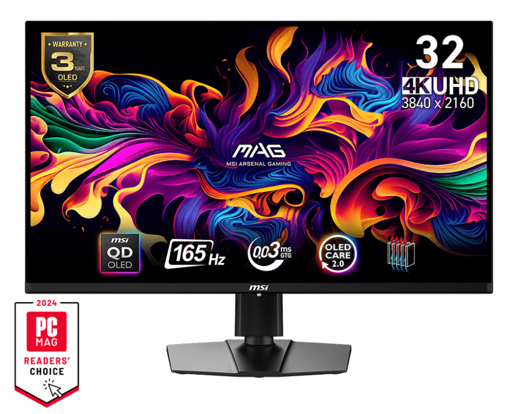 MAG 321UP QD-OLED | MSI Gaming Monitor ****Verpackung leicht beschädigt****