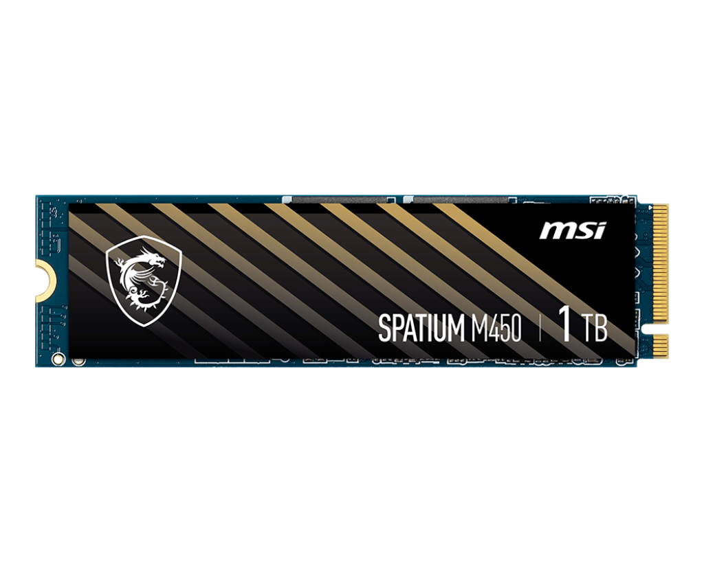 MSI SSD SPATIUM M450 PCIe 4.0 NVMe M.2 1TB - MSI e-Shop | Offiziell von MSI Deutschland