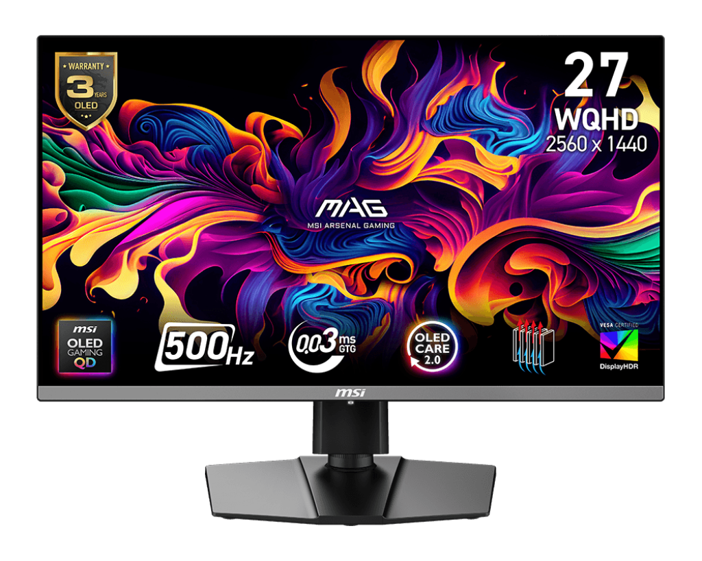 MAG 272QP QD-OLED X50 | MSI Gaming Monitor