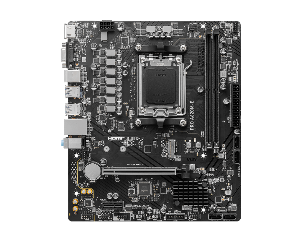 MSI Motherboard PRO A620M-E - MSI e-Shop | Offiziell von MSI Deutschland