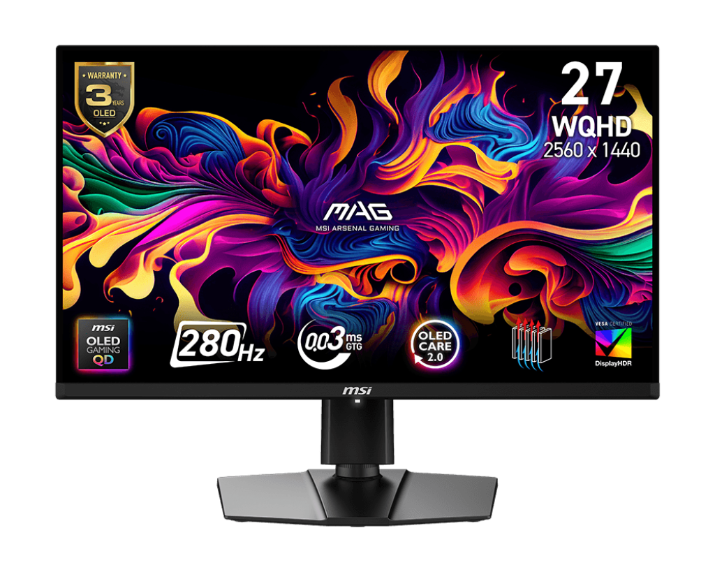 MAG 271QP QD-OLED X28 | MSI Gaming Monitor