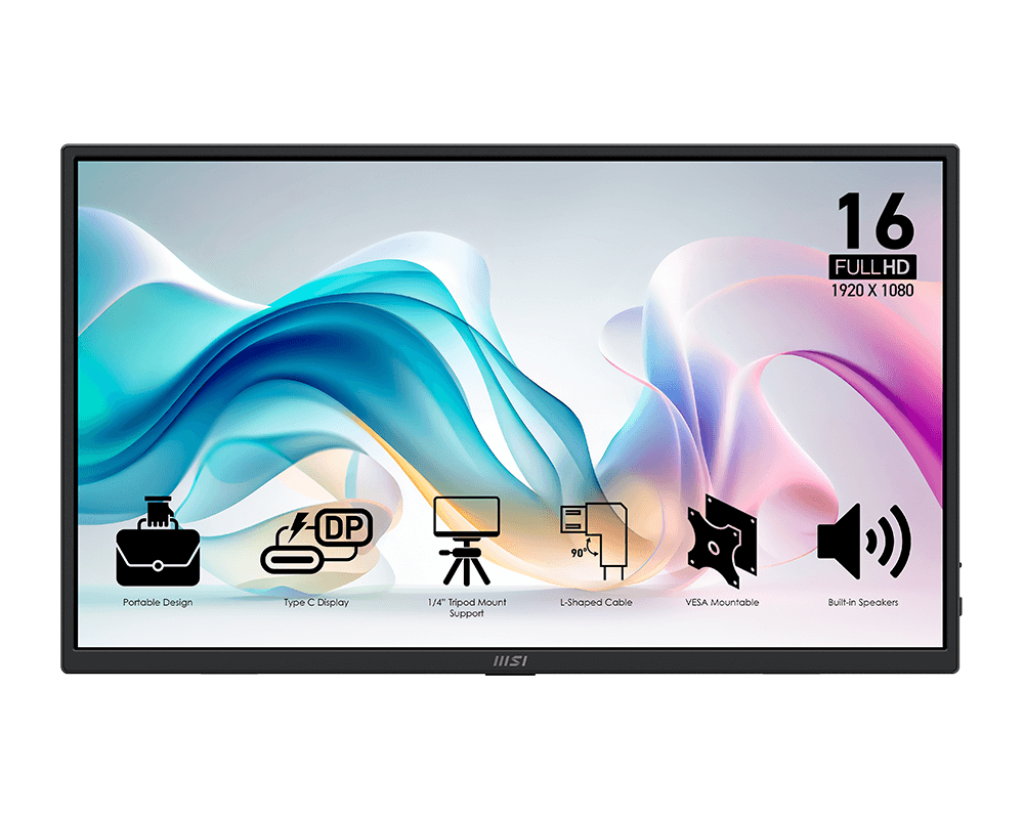 PRO MP165 E6 | MSI PRO Monitor