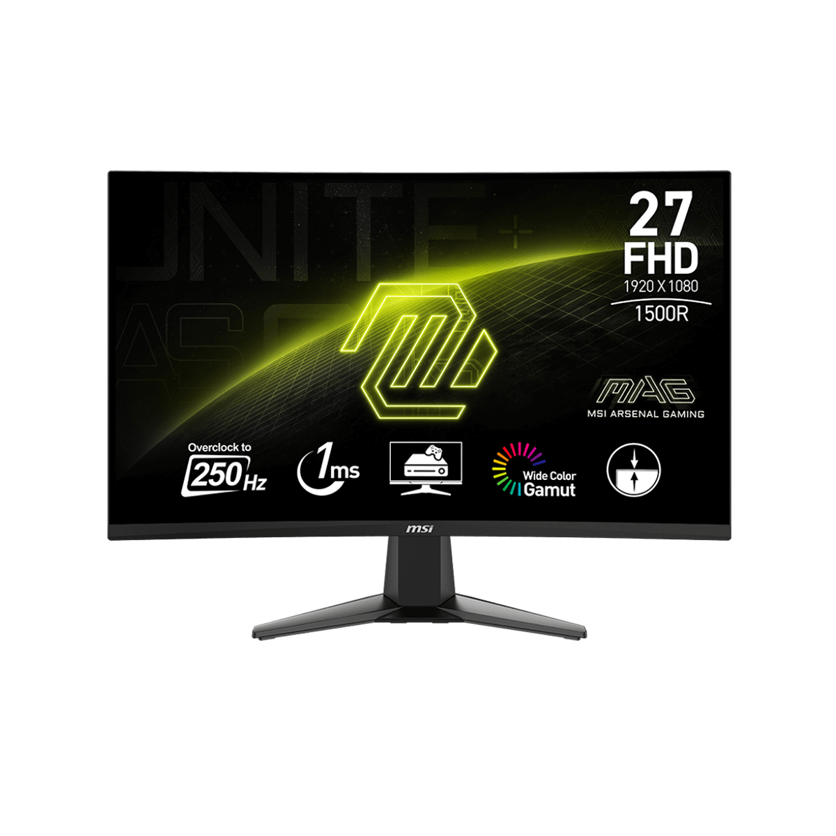 MSI Incent MAG 27C6XDE | MSI eSport Gaming Monitor