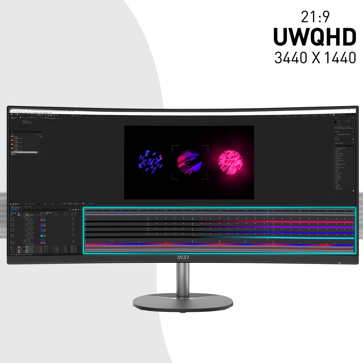 PRO MP341CQDE | MSI PRO Monitor
