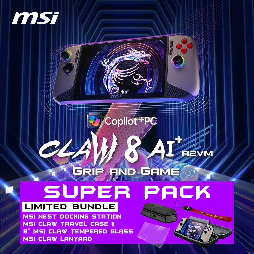 Console portable Claw 8 AI+ A2VM Super Pack-065FR