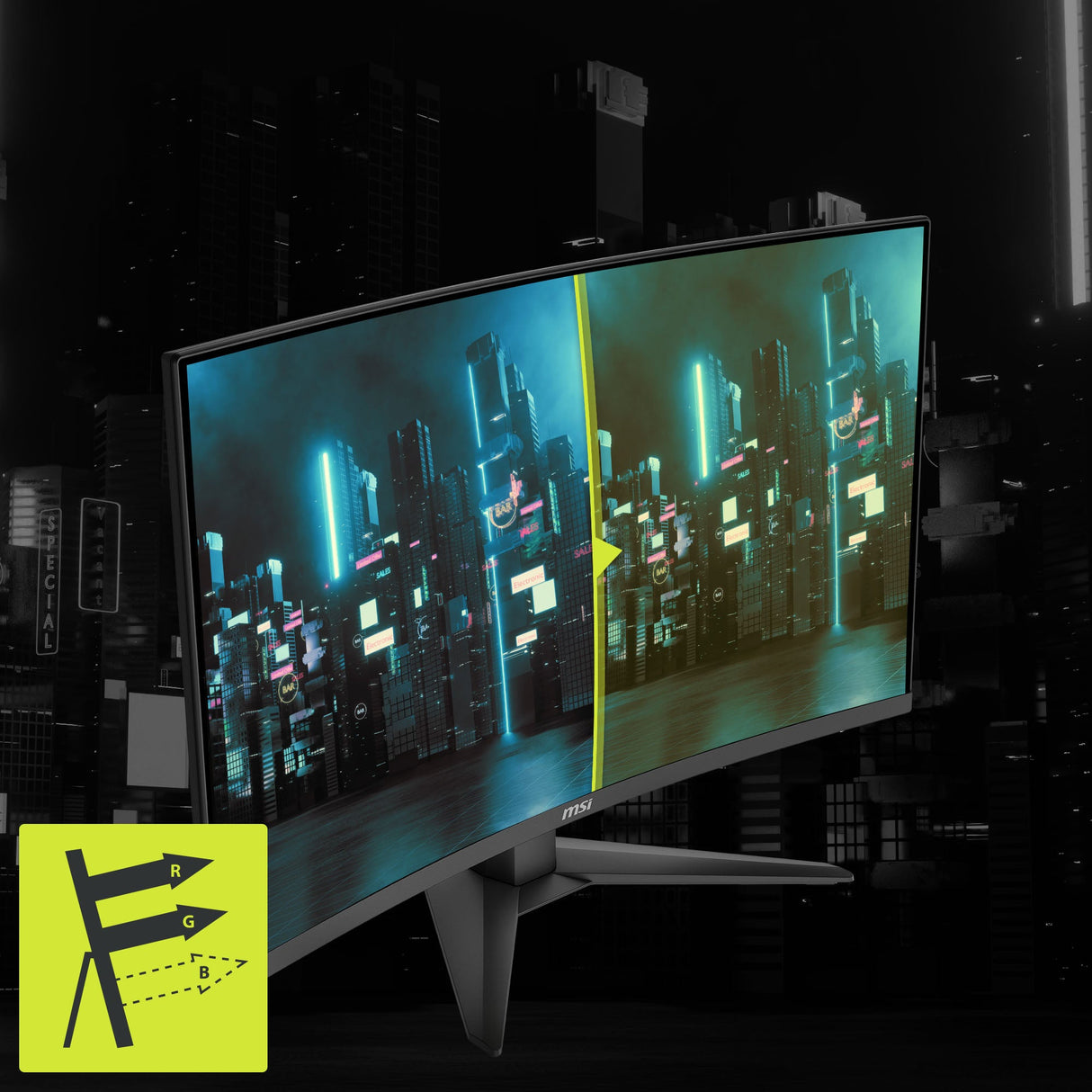 MAG 321CQF E18 | MSI Gaming Monitor