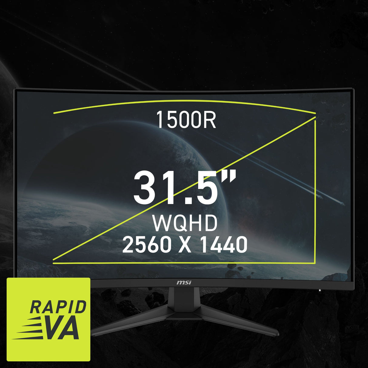 MAG 321CQF E18 | MSI Gaming Monitor