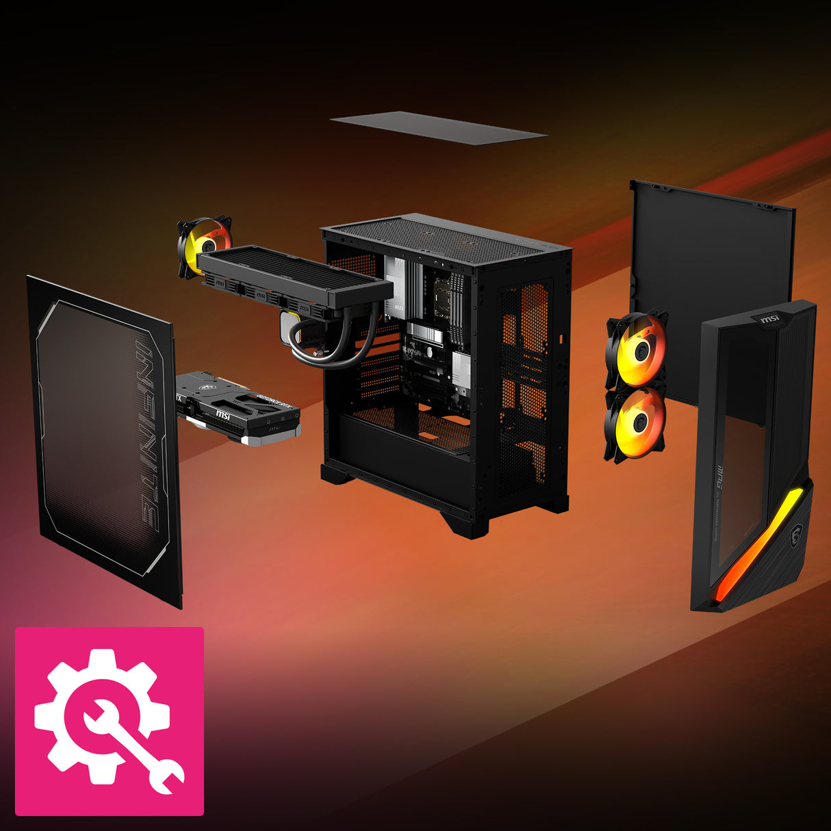 MPG Infinite Z3 X3D 9NVRR7-848EU