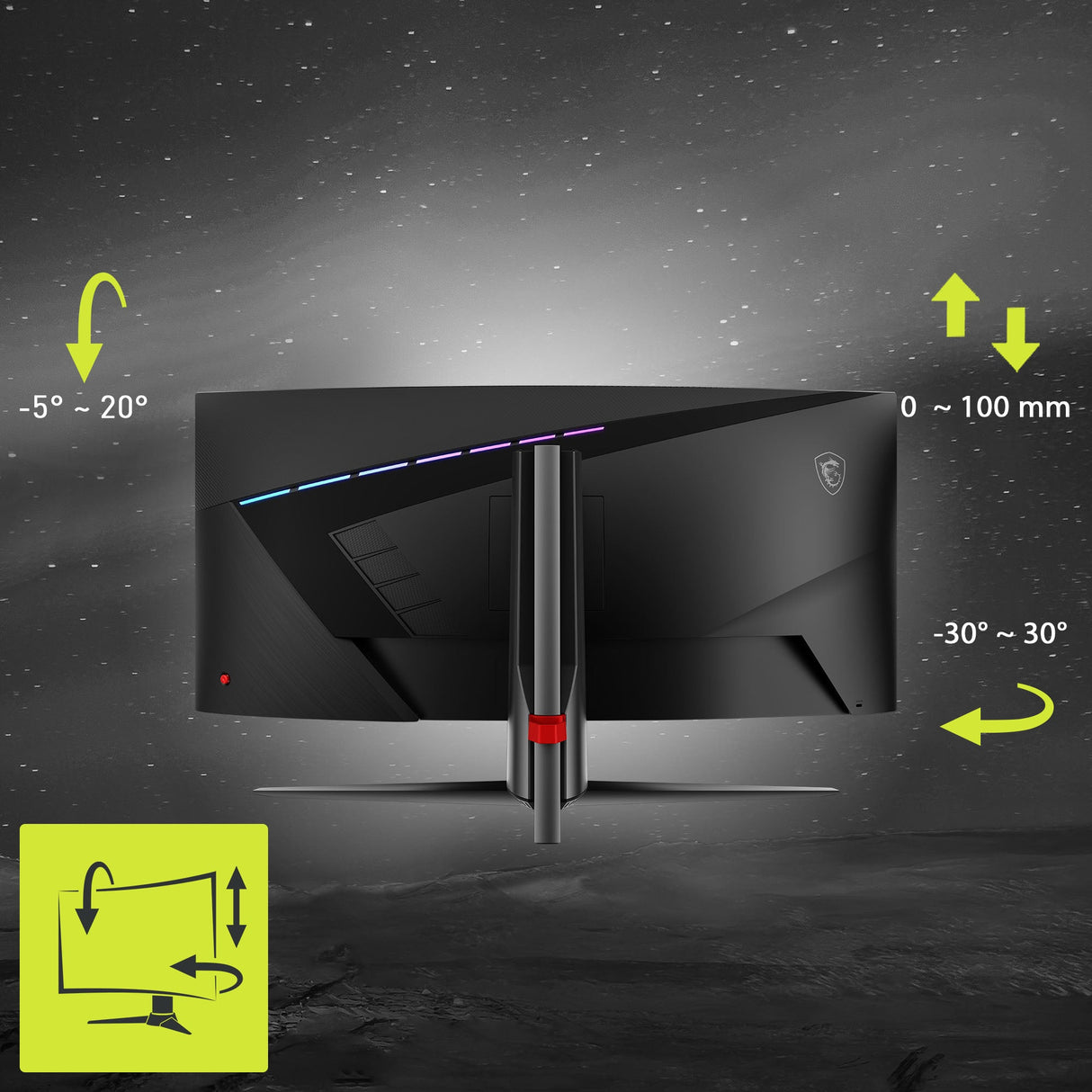 MAG 345CQRF E20 | MSI Gaming Monitor