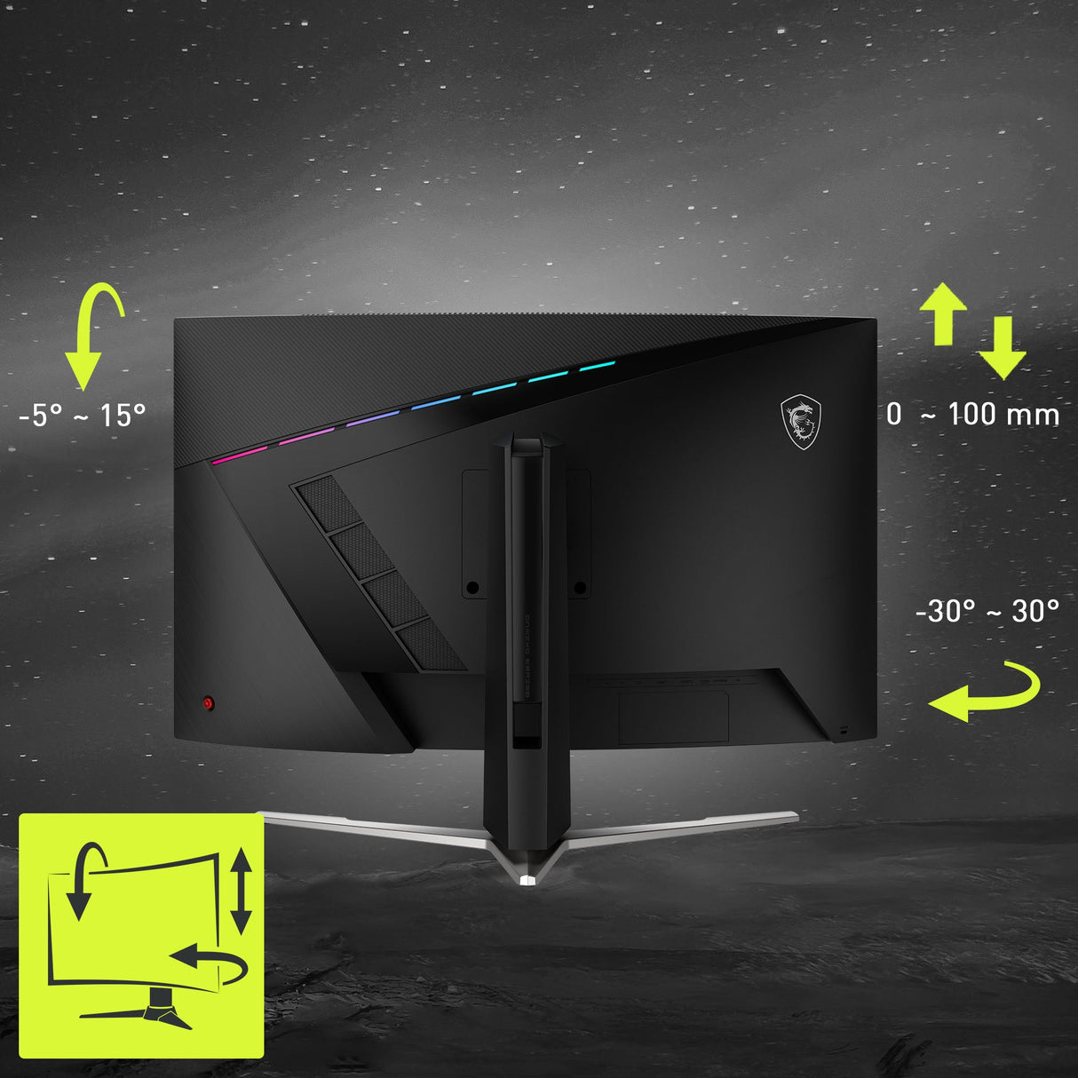 MAG 325CQRF QD E2 | MSI Gaming Monitor