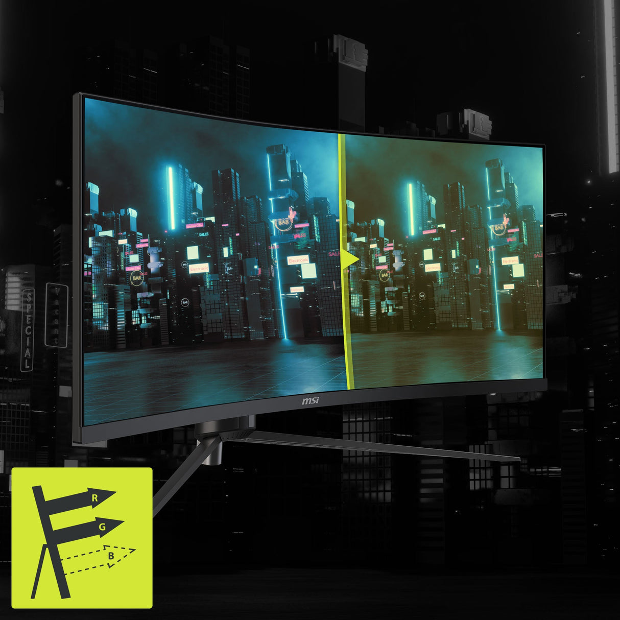 MAG 345CQRF E20 | MSI Gaming Monitor