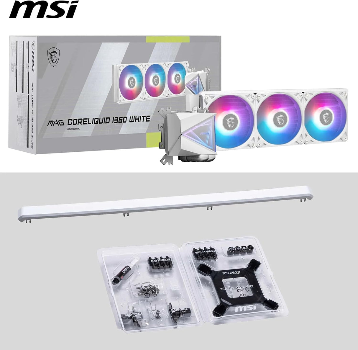 MSI Wasserkühlung MAG CORELIQUID I360 WHITE