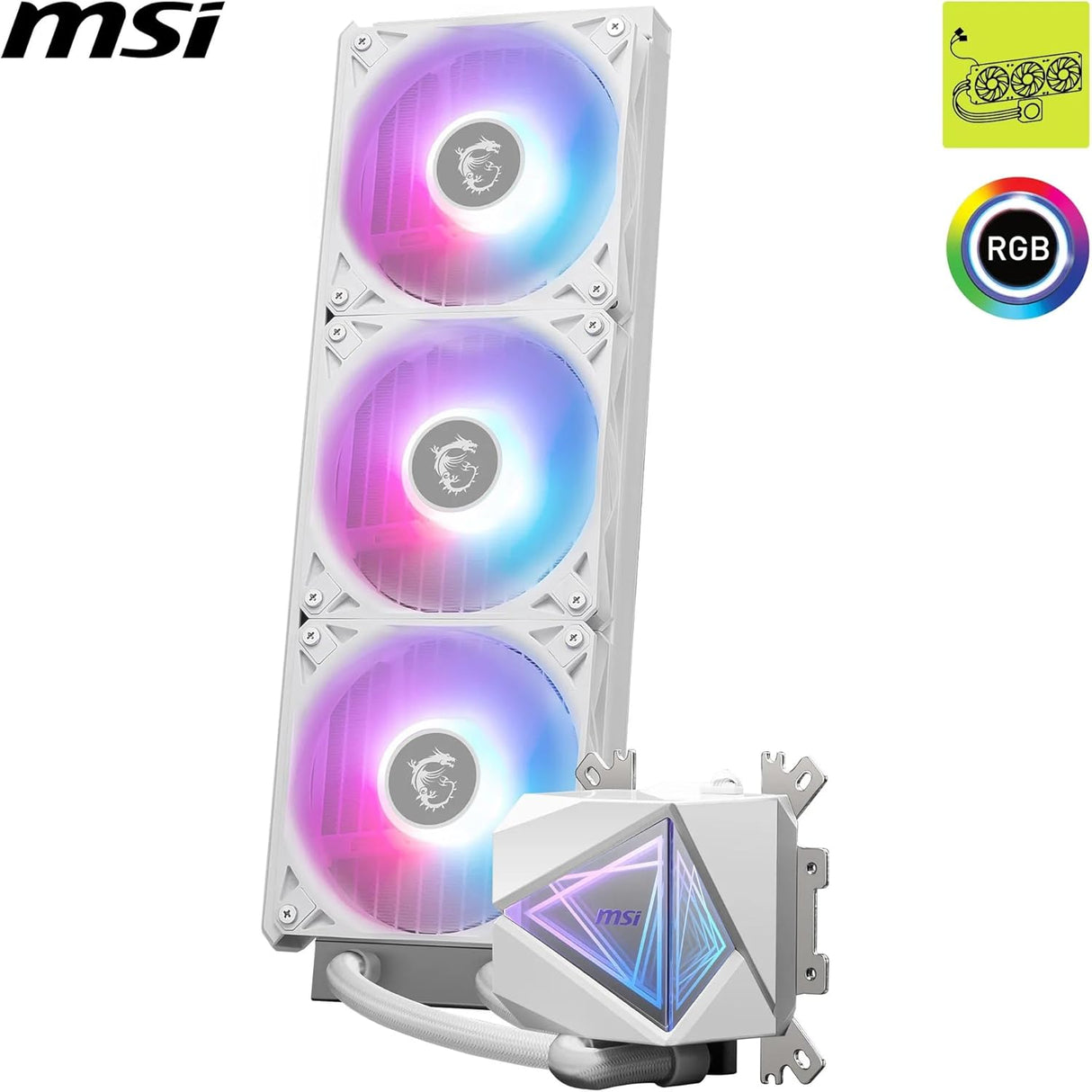 MSI Wasserkühlung MAG CORELIQUID I360 WHITE