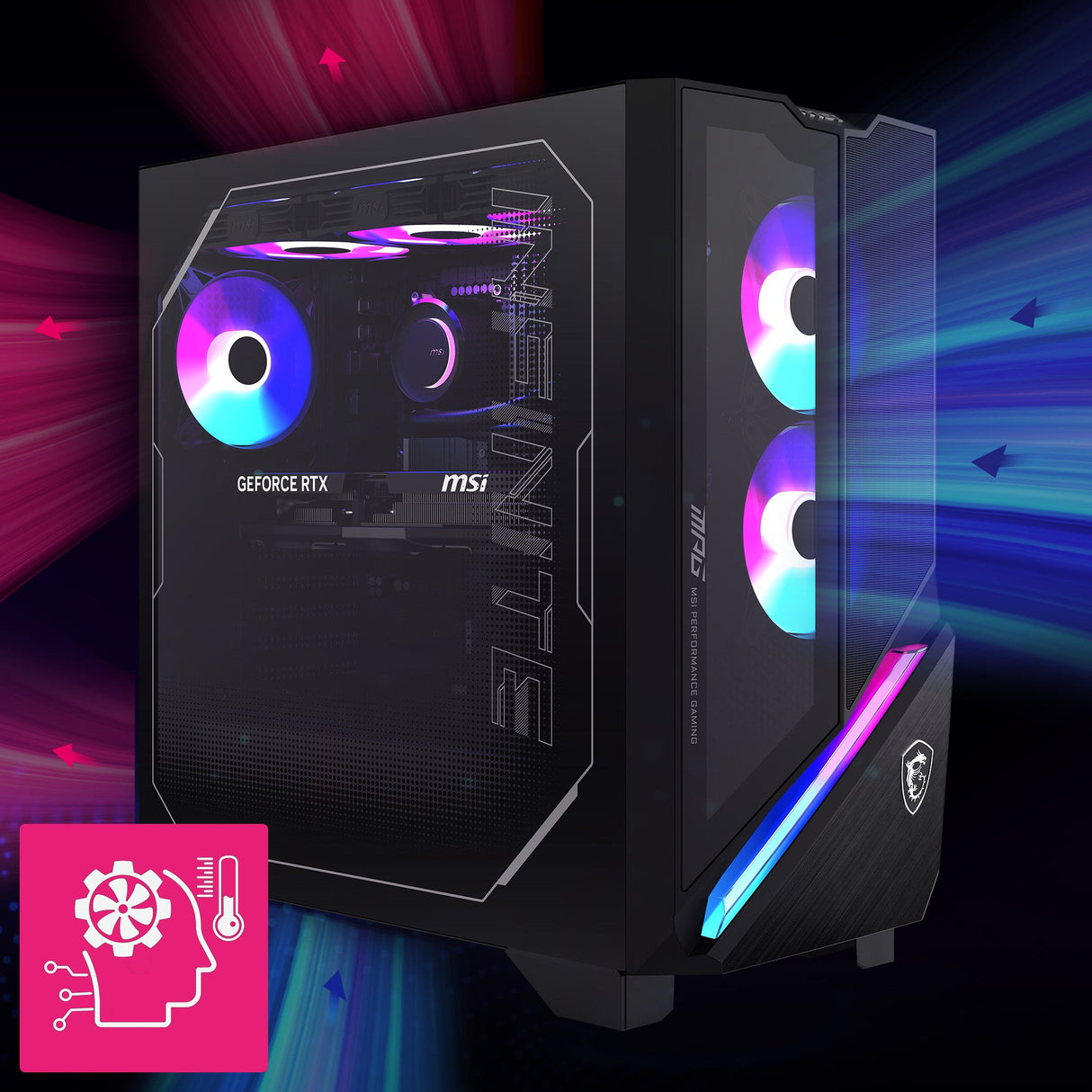 MSI Desktop PC MPG Infinite X3 AI 2NVZ9-231EU