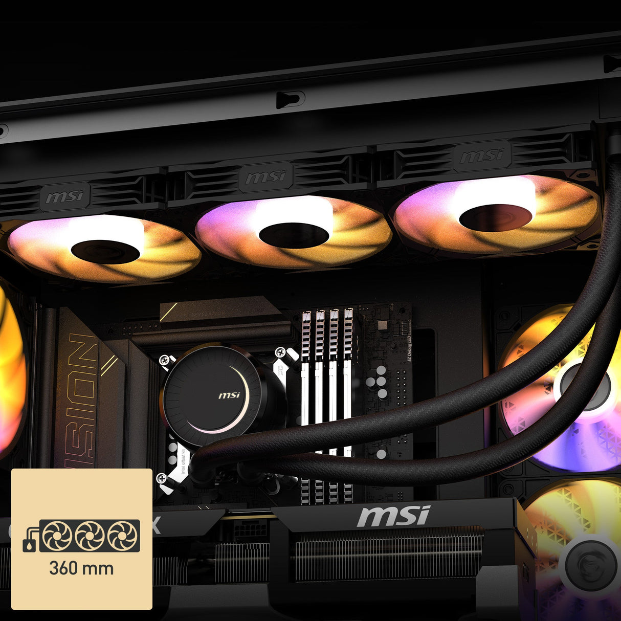MSI Desktop PC MEG Vision X AI 2NVP7-209AT