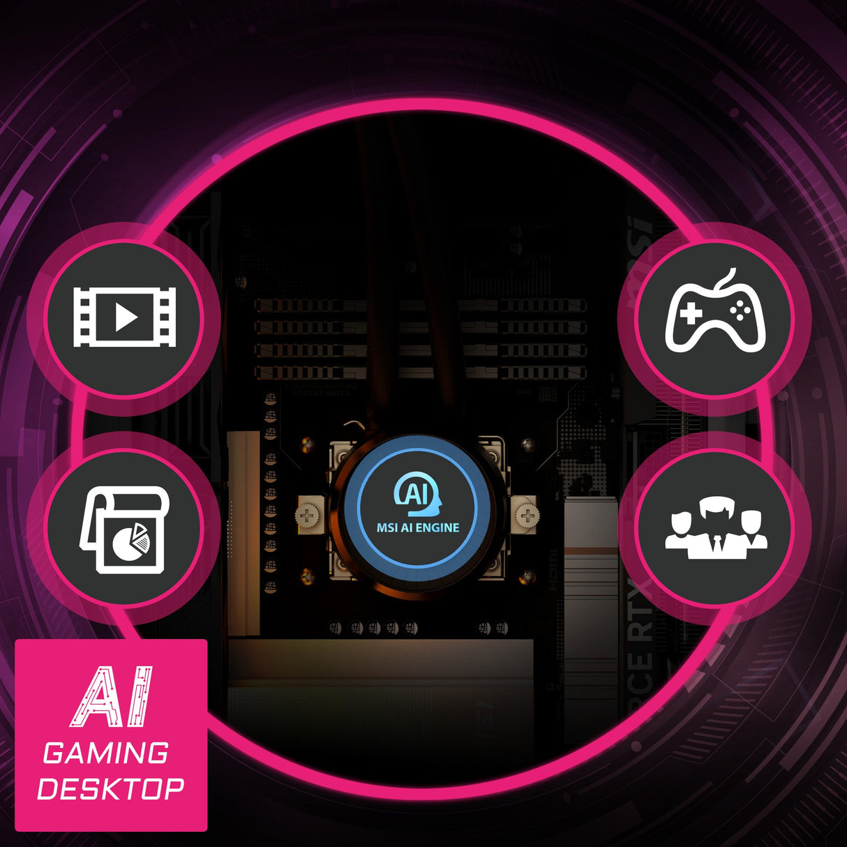 MSI Desktop PC MPG Infinite Z3 9NVRR9-285EU