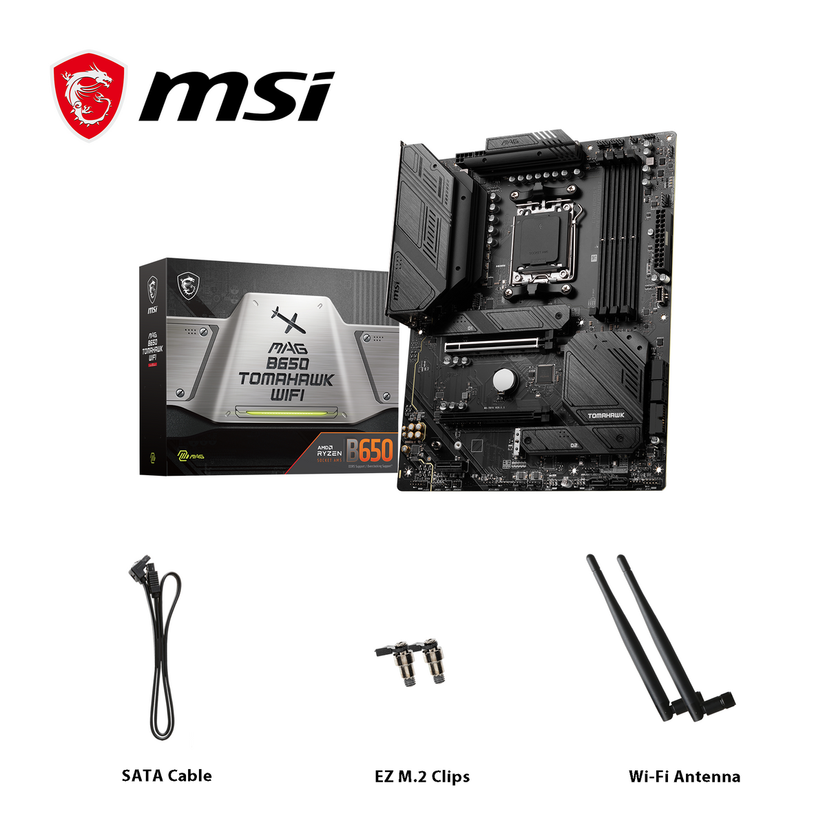 MSI Mainboard MAG B650 TOMAHAWK WIFI – MSI EU Business e-Shop