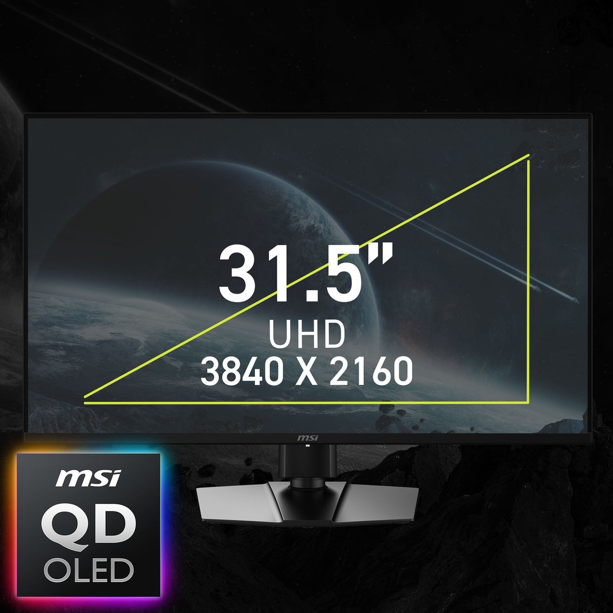 MAG 322UP QD-OLED E16 | MSI Gaming Monitor