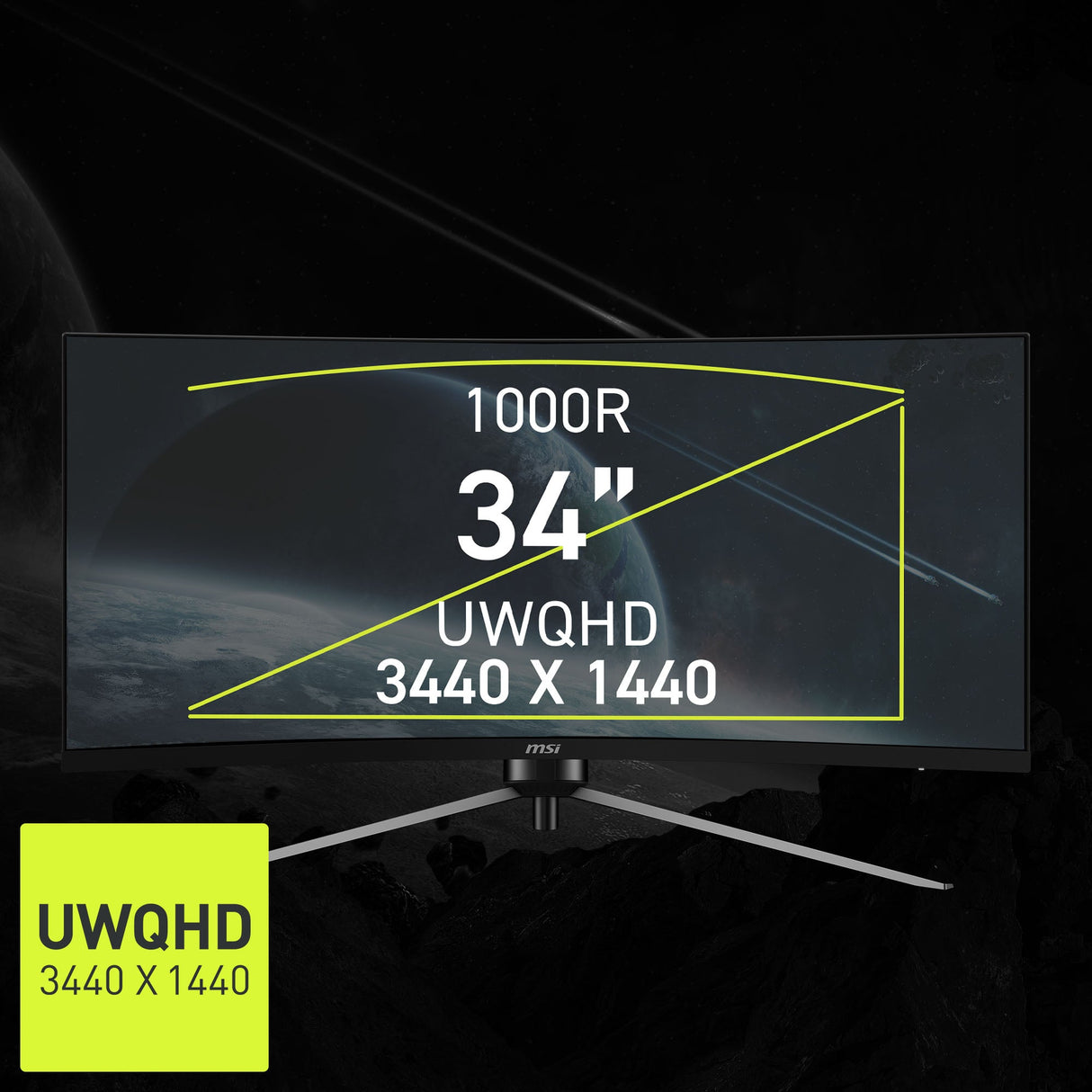 MAG 345CQRF E20 | MSI Gaming Monitor