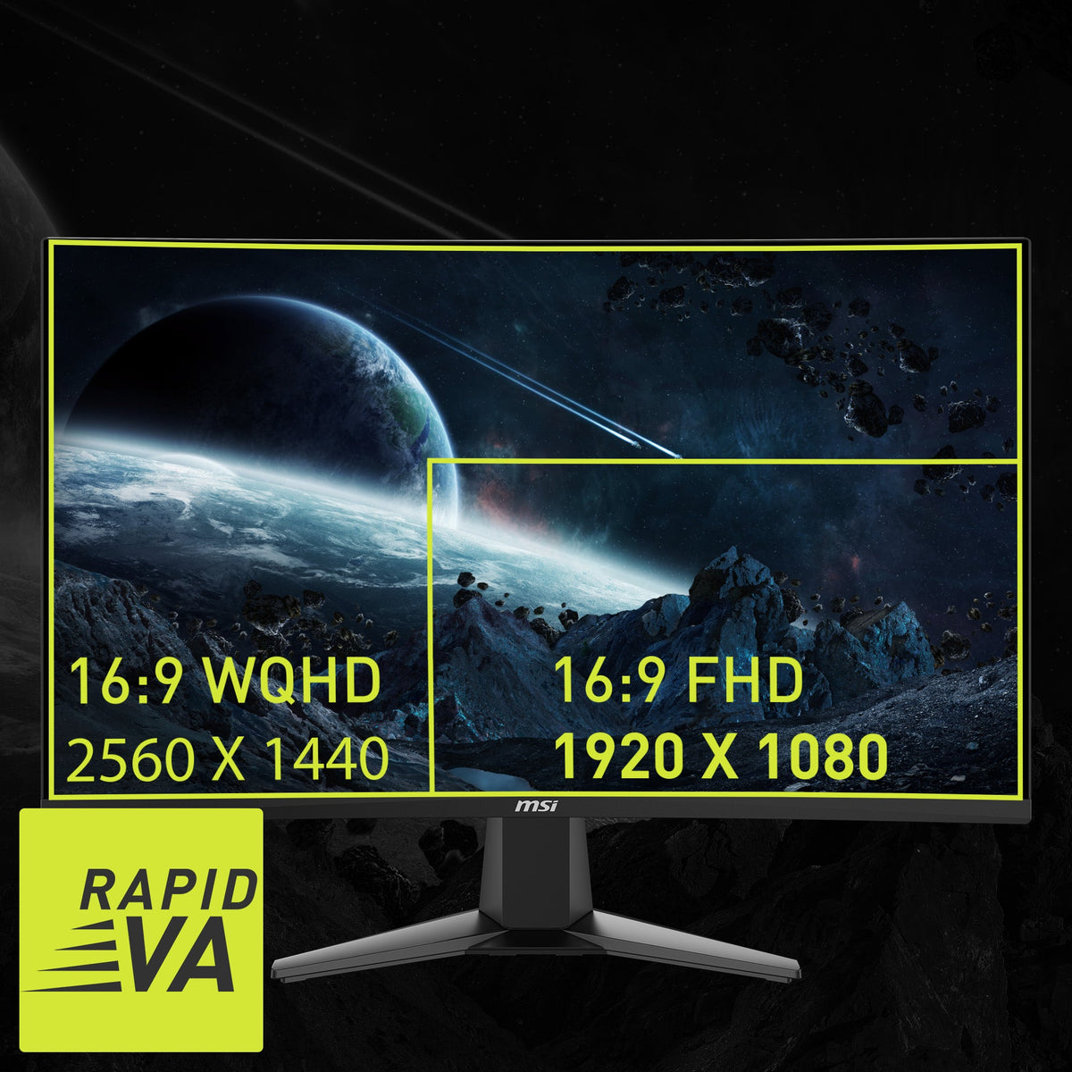 MAG 27CQ6FDE | MSI Gaming Monitor
