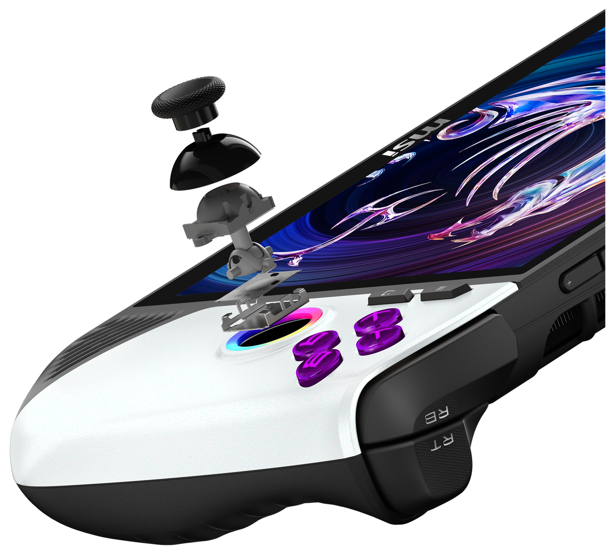 MSI Handheld PC CLAW 8 AI+ A2VM POLAR TEMPEST EDITION-091DE
