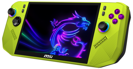 MSI Handheld PC Claw A8 BZ2EM-037 Neon Green