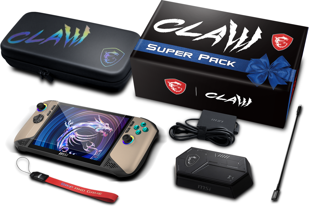 Console portable Claw 8 AI+ A2VM Super Pack-065FR
