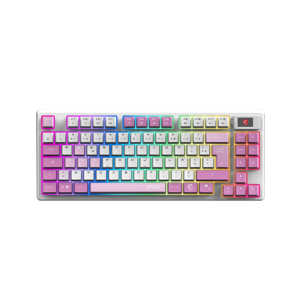 MSI FORGE GK600 TKL W VIOLET FR