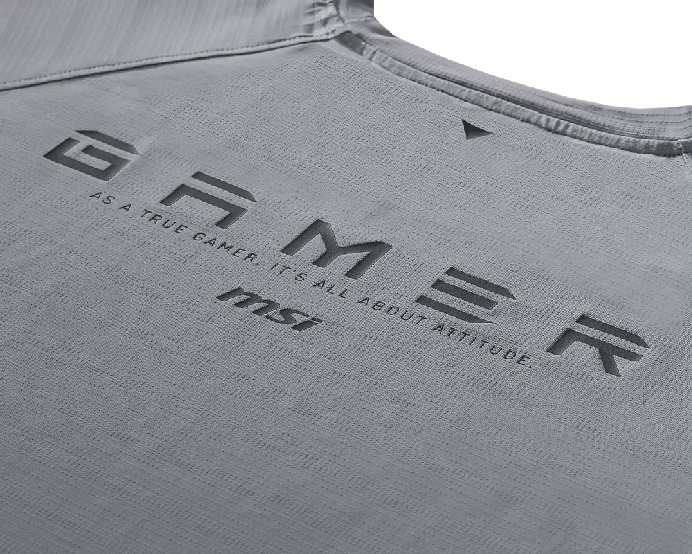 MSI Gamer-Serie Feuchtigkeitsableitendes Raglan-T-Shirt, Gr. M