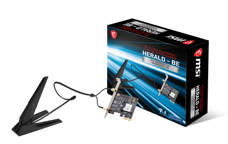 MSI WI-FI 7 Wirless Adapter Herald-BR NCM865 - MSI e-Shop | Offiziell von MSI Deutschland