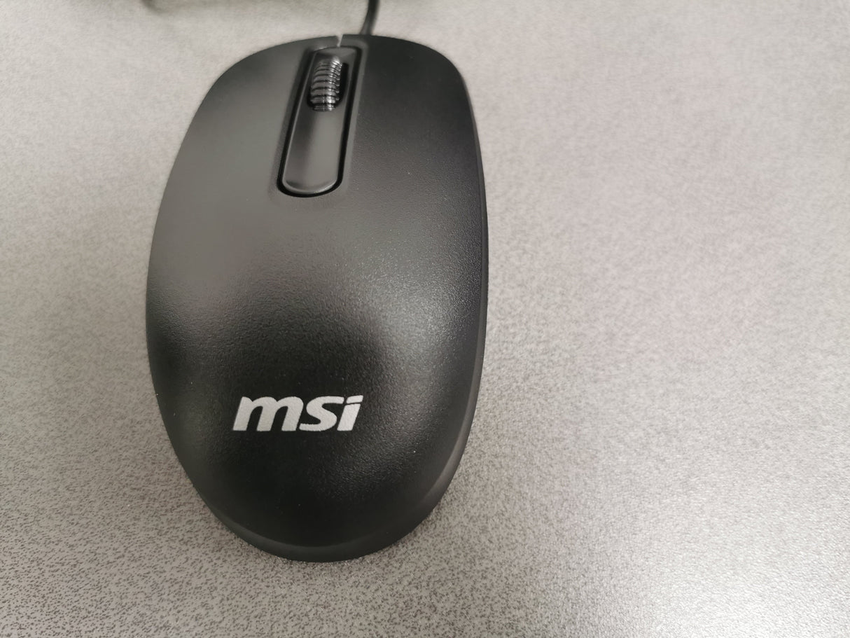 MSI Tastatur- und Maus-Set Combo USB, Schwarz
