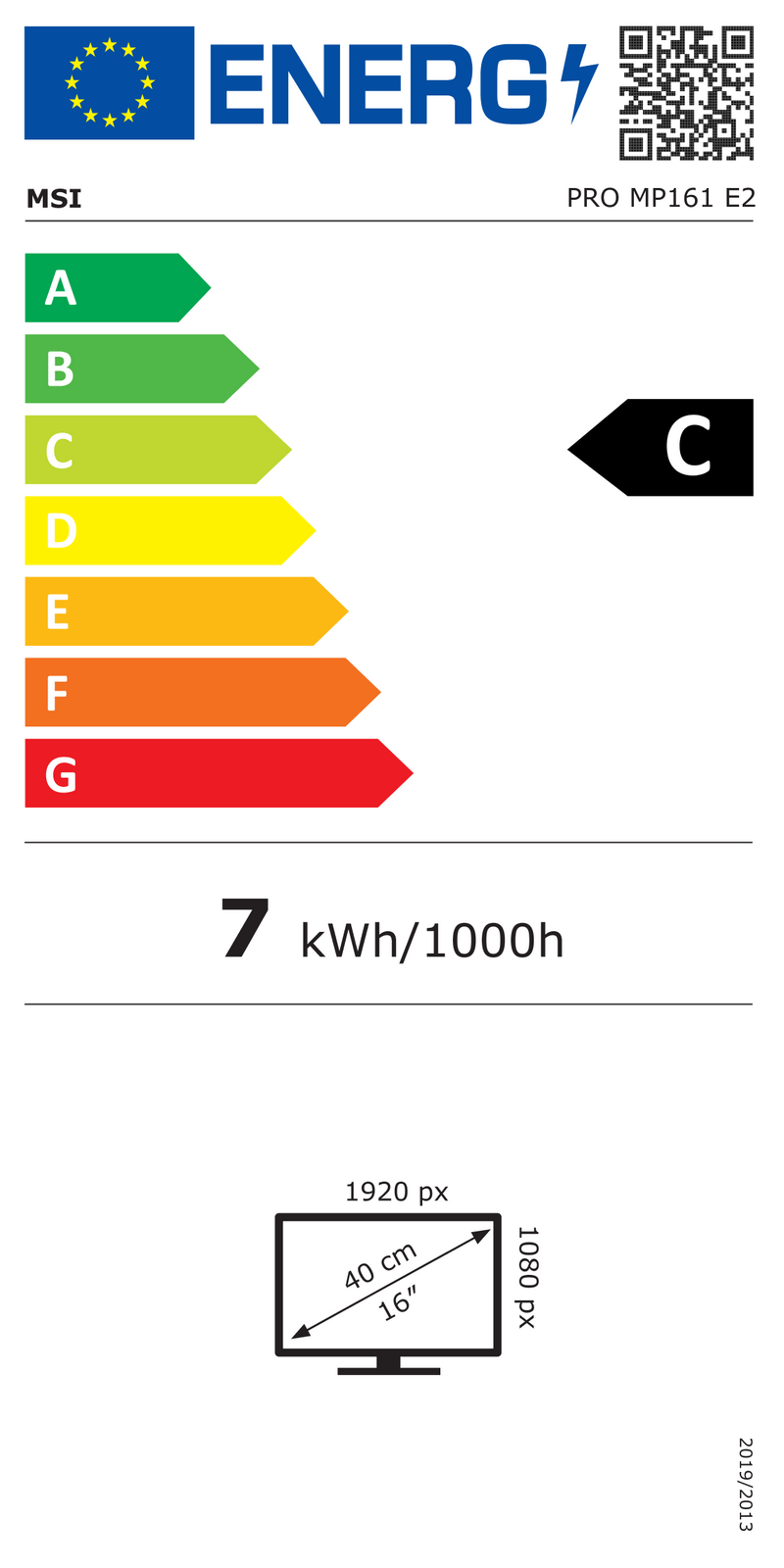 Energy Efficiency Label