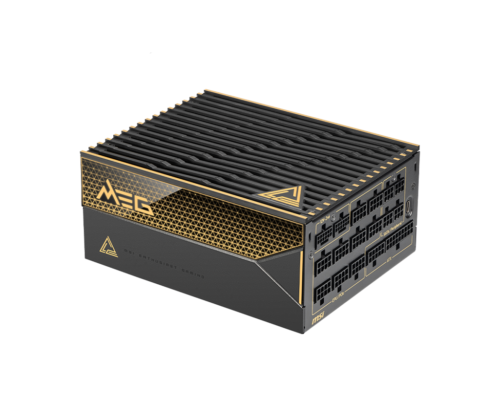 MSI Desktop PC Netzteil MEG Ai1600T PCIE5