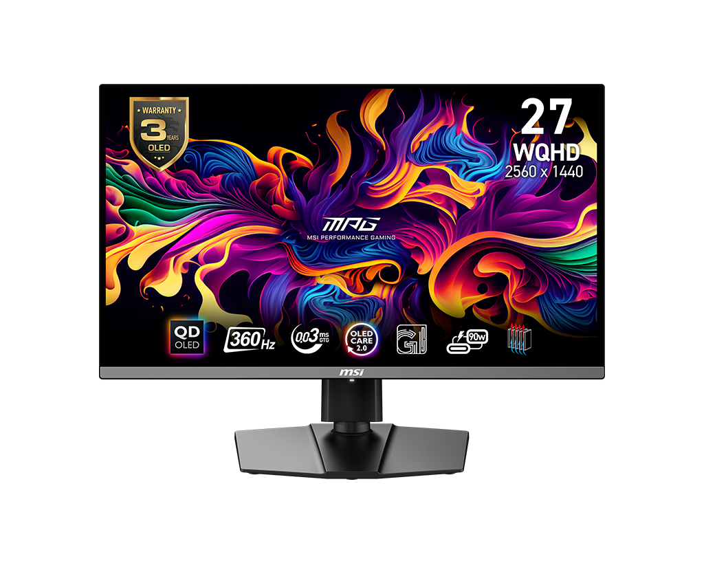 MPG 271QRXDE QD-OLED | MSI Gaming Monitor
