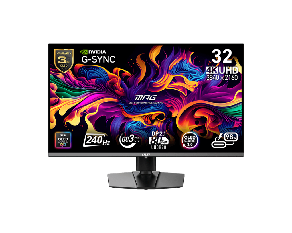 MPG 322URXDE QD-OLED | MSI Gaming Monitor