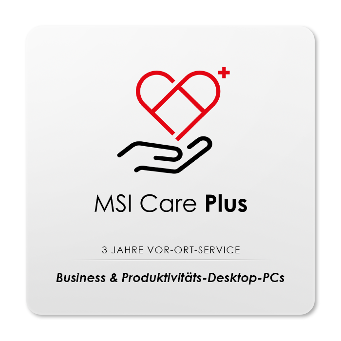 3 Jahre - Vor-Ort-Service für Business- & Produktivitäts-Desktop-PCs